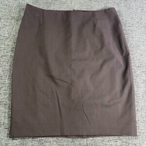 The Limited Womens Black Collection Wear to Work Pencil Skirt Woven Lined Sz 10